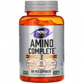 Аминокислота NOW FOODS AMINO COMPLETE, 120 капсул Аминокислота NOW FOODS AMINO COMPLETE, 120 капсул