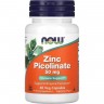 Цинк пиколинат NOW FOODS ZINC PICOLINATE, 50 мг - 60 капсул NS9710