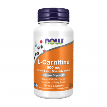 L-Карнитин NOW FOODS L-Carnitine 500 мг, 60 капсул L-Карнитин NOW FOODS L-Carnitine 500 мг, 60 капсул