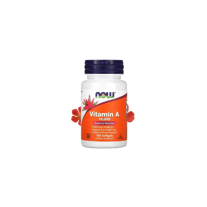 Витамин А NOW FOODS VITAMIN A 10000 IU, 100 капсул NS4912